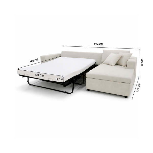Sophie L - Shape Sofa Bed Living Point