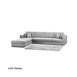 Helsinki 4 Seater Sectional with Left Chaise from Living point