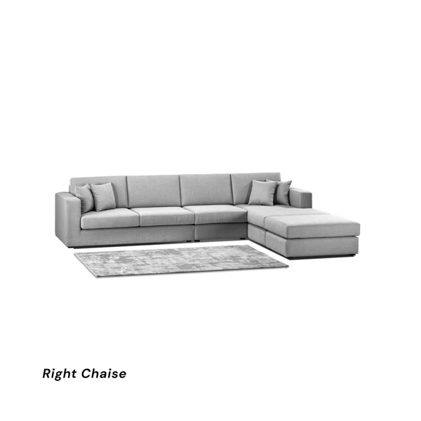 Helsinki 4 Seater Sectional with Right Chaise from Living point