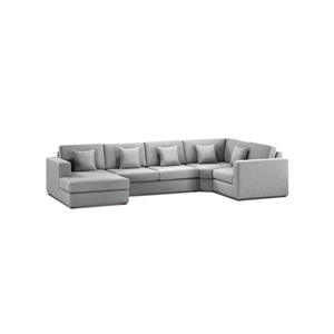 Helsinki 5 Seater Sectional Sofa Front View from Living point