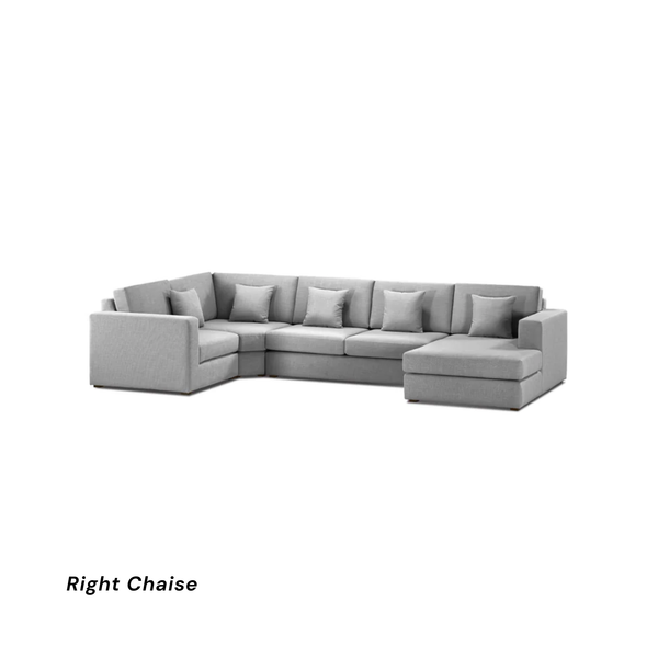 Helsinki 5 Seater Sectional with Right Chaise from Living point