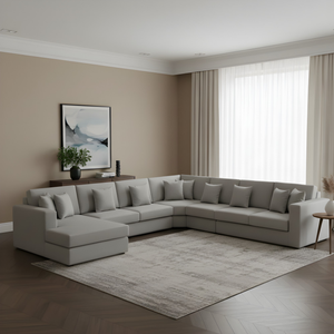 Helsinki Sectional 7 Seater Sofa Lifestyle Image from Living point