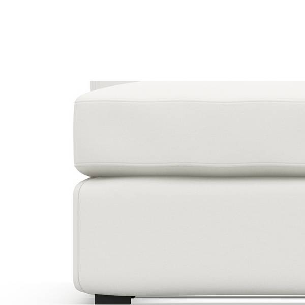 Helsinki Sectional Sofa With FiberGuard Fabric Close View from Living point