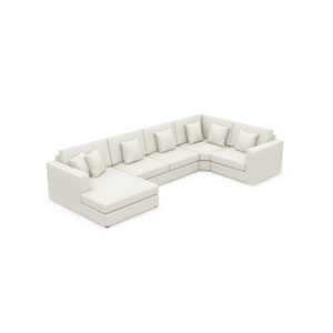 Helsinki Sectional Sofa With FiberGuard Fabric Sectional sofa from Living point