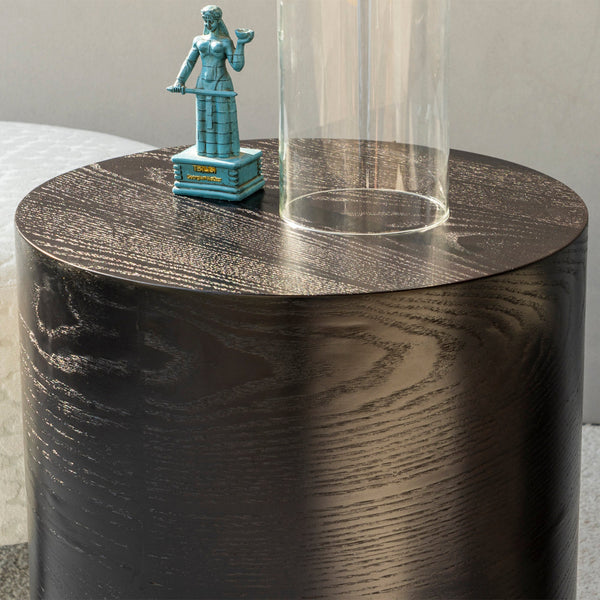 Heven Black color Wooden Table Close Image from Living point