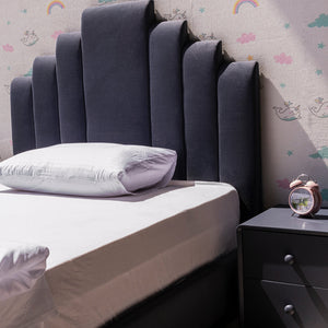 Index Kids Bed Headboard Side view from Living point