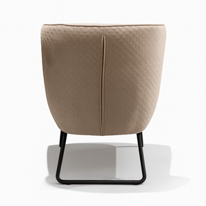 Jerry Metal Chair Backside View from Living point