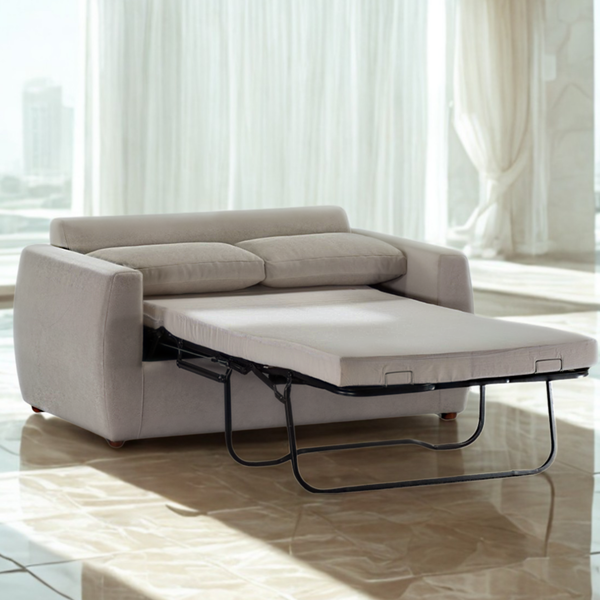 Lancy Sofa Bed (s) Living Point - Grey fabric sofa. sofa can be covertable to bed. 