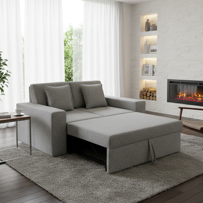 Largo Pull-Out Sofa Bed lifestyle Image from Living point