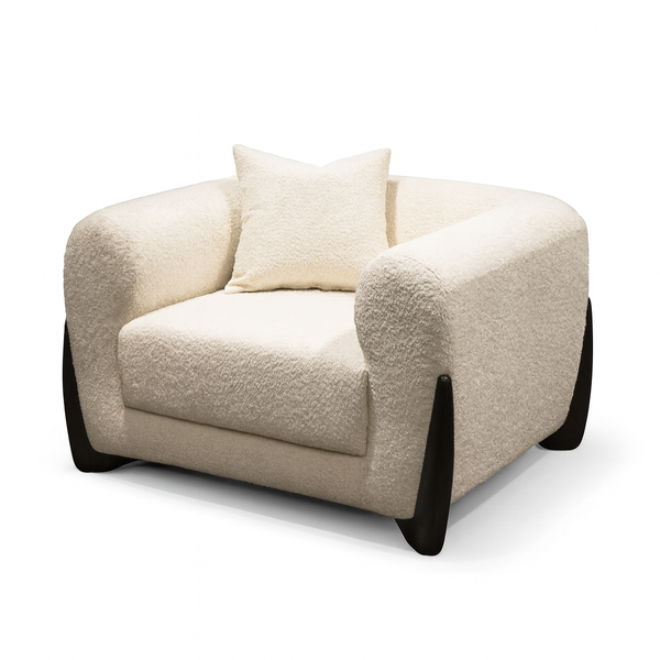 Lars 1 Seater Sofa Side View from Living point