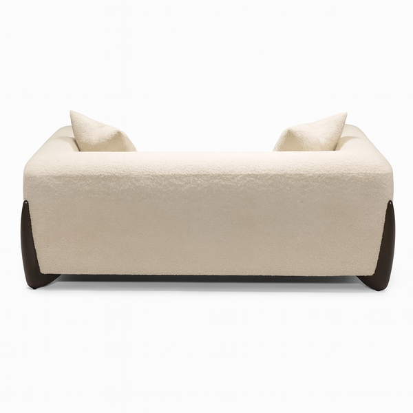 Lars 2 Seater Sofa Back Side View from Living point
