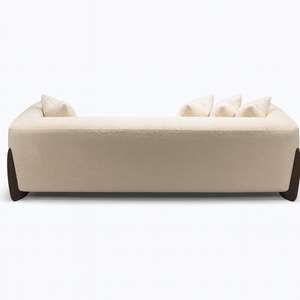 Lars 3 Seater Sofa Backside View from Living point