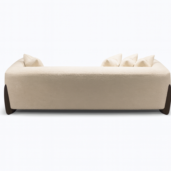 Lars 3 Seater Sofa Backside View from Living point
