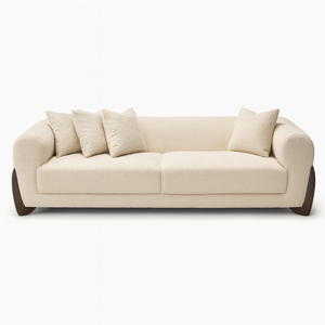 Lars 3 Seater Sofa Front View from Living point