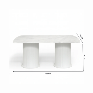 Larson Marble Dining Table Living Point