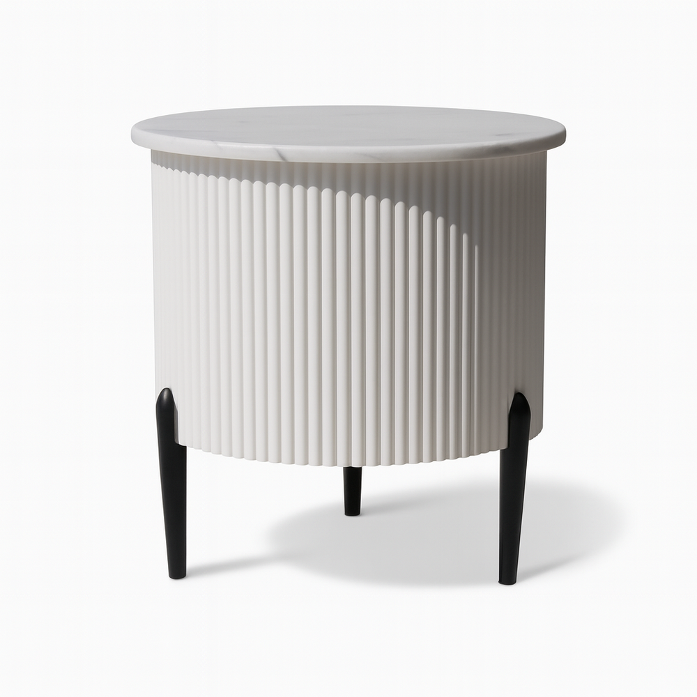 Larson Marble End Table Lifestyle Image from Living point
