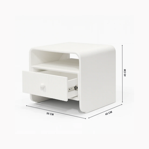 Larson Side Table with dimensions from Living point