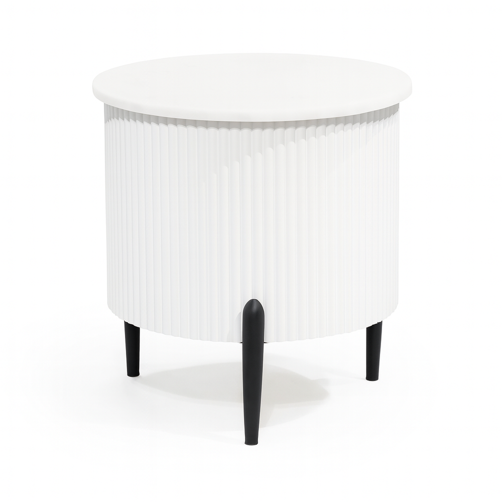 Larson Wooden End Table Lifestyle Image from Living point