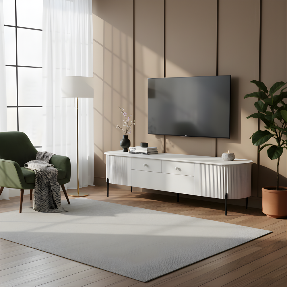 Larson Wooden Top Tv Unit Lifestyle Image from Living point