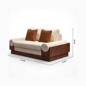 Lincoln Ash Wood Sofa