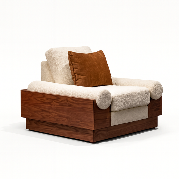 Lincoln Single Seater Sofa Left Side View from Living point