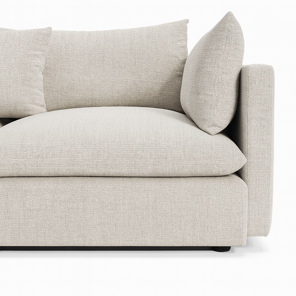 Liora 3 Seater Cloud Sofa Lifestyle Image from Living point