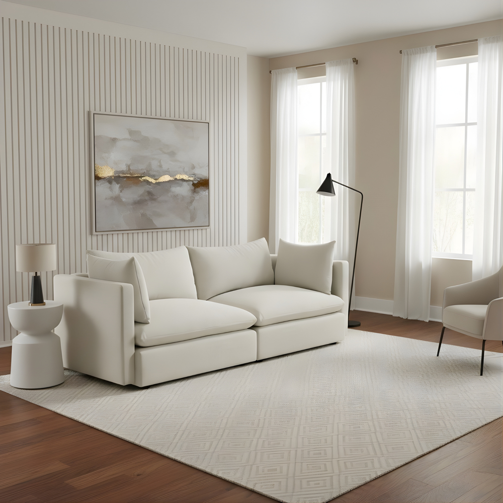 Liora 3 Seater Cloud Sofa Lifestyle Image from Living point