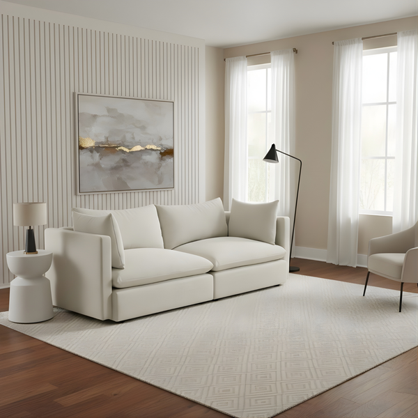 Liora 3 Seater Cloud Sofa Lifestyle Image from Living point