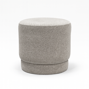 Lush Grey Pouf from Living point
