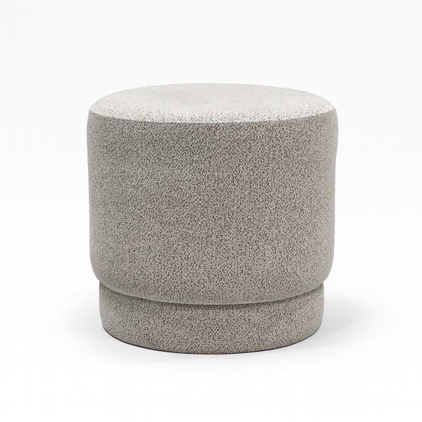 Lush Grey Pouf from Living point