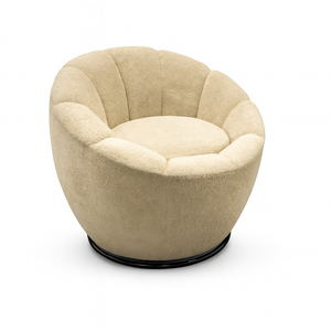 Maria Swivel Chair Side View from Living point