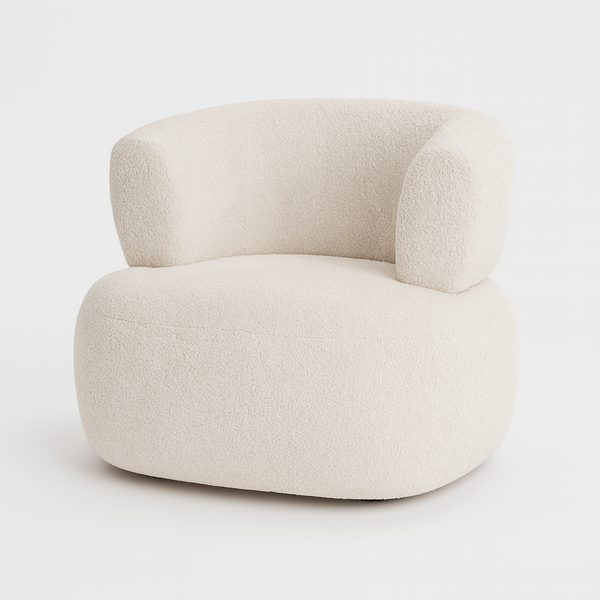 Marshmello Chair Side View from Living point