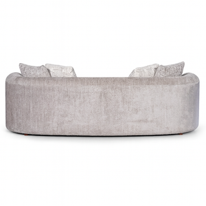Marz 3 Seater Sofa Back side View from Living point