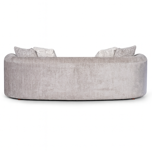Marz 3 Seater Sofa Back side View from Living point