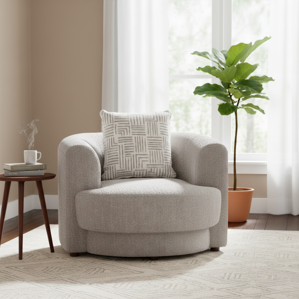 Marz Single Seater Sofa Lifestyle Image from Living point