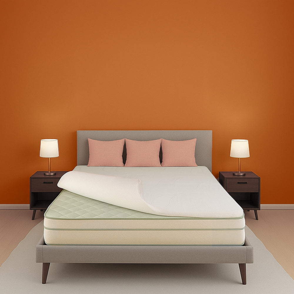 Sleepwell Mattress Topper with HR Foam Lifestyle Image from Living point