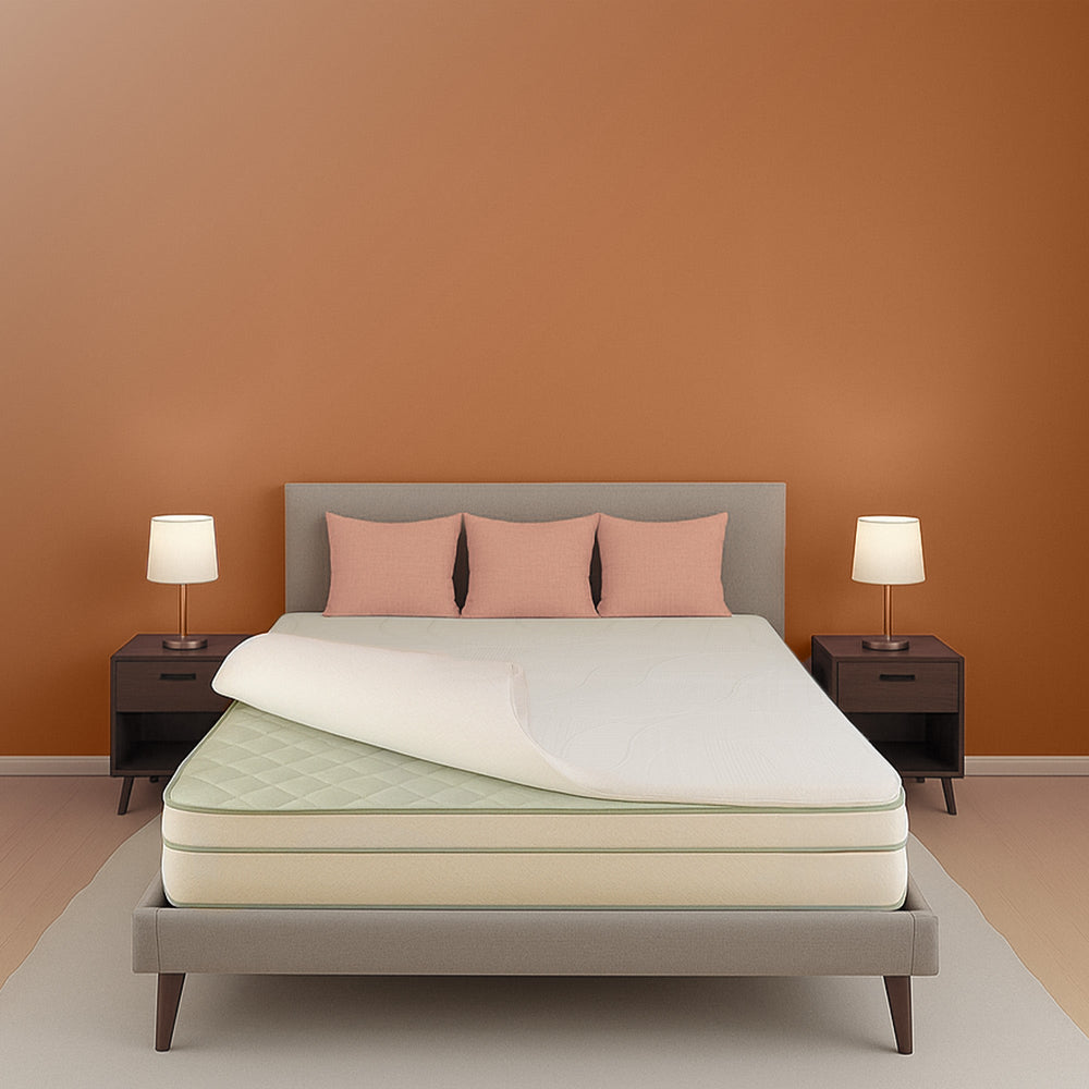 Sleepwell Mattress Topper with Memory Foam with Balanced boy Confort from Livin point