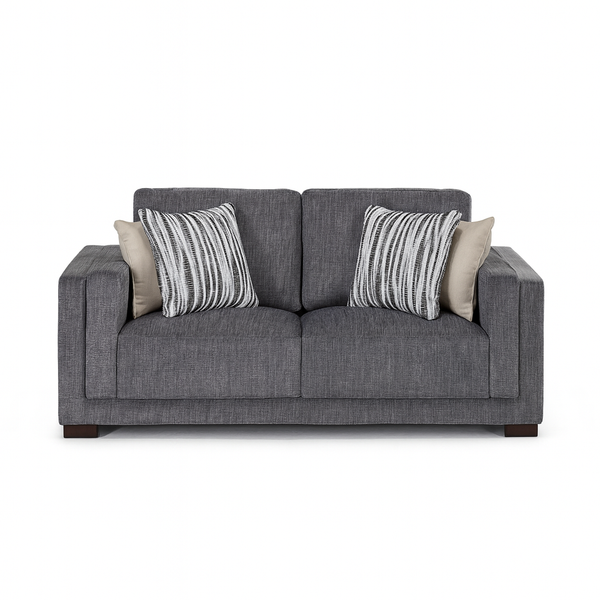 Miami 2 Seater Grey Sofa from Living point
