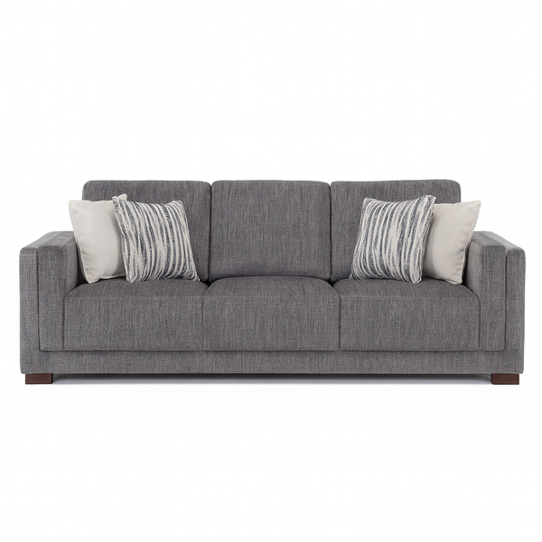 Miami 3 Seater Grey Sofa from Living point