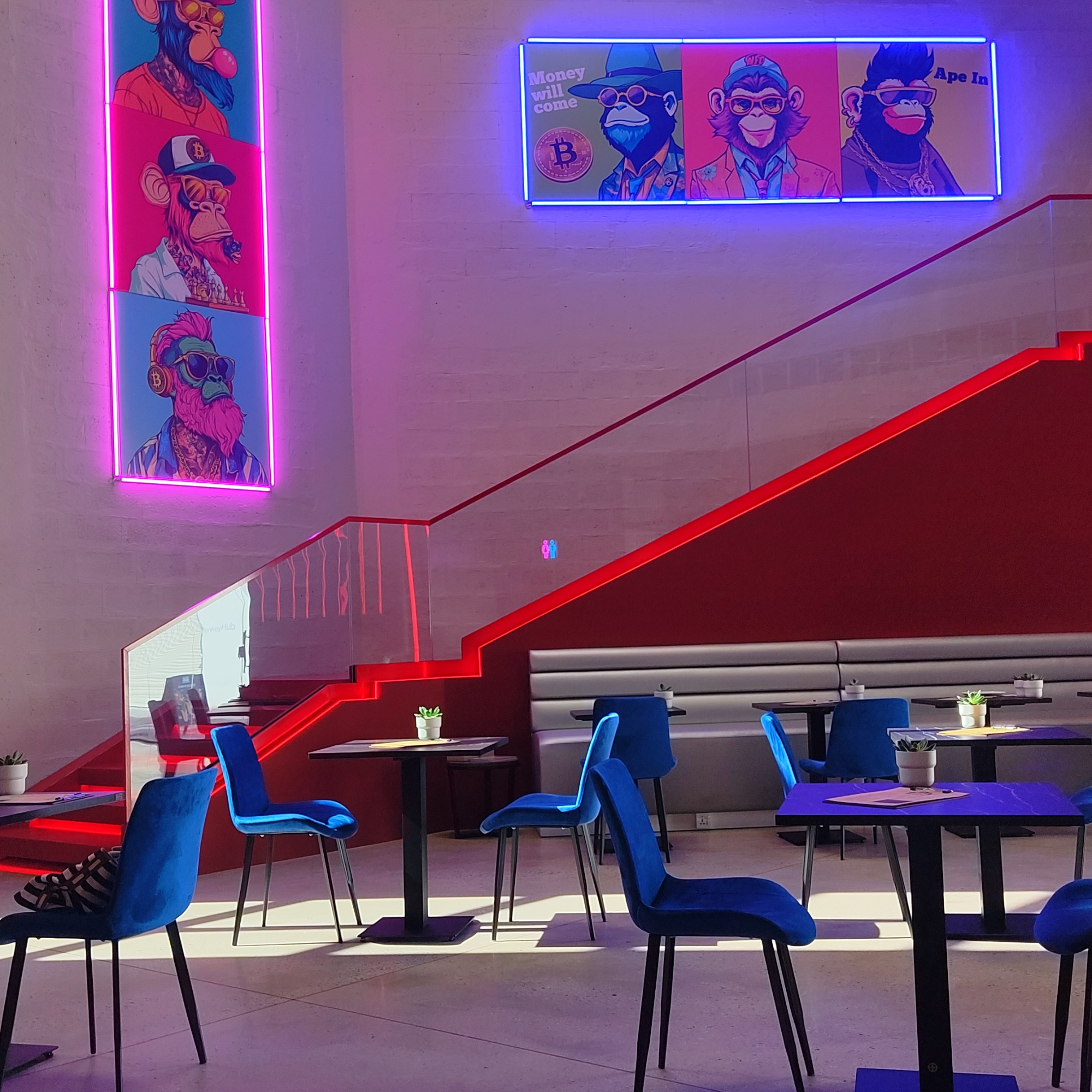 Monkey Hub Cafe, Dubai Living point Project