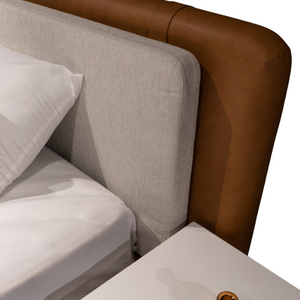 Nicholas Bed Headboard Close View from Living point