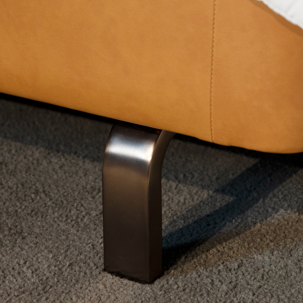 Nicholas Bed Leg Close View from Living point