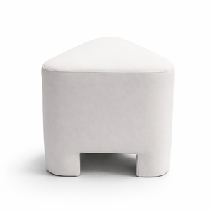 Pebble Fabric Pouf Ottoman from Living point