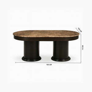 Percia Dining Table Living Point