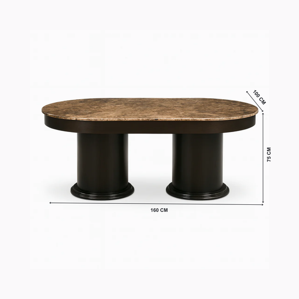 Percia Dining Table Living Point