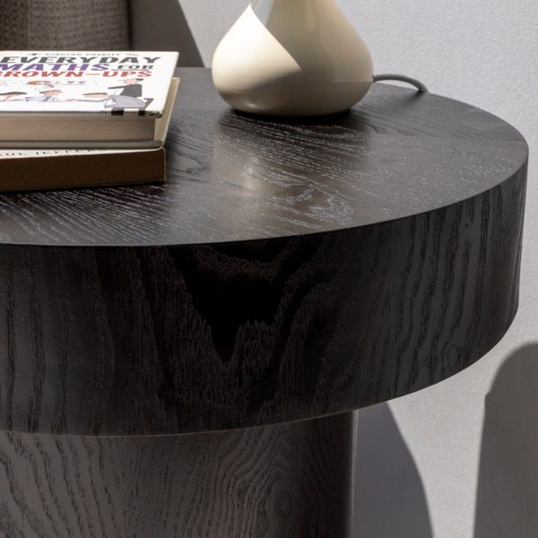 Percia End Table Close View from Living point