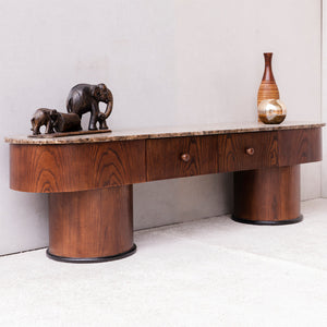 Percia TV Unit Side View from Living point