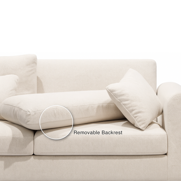 Pescara 3 Seater Sofa close view from Living point