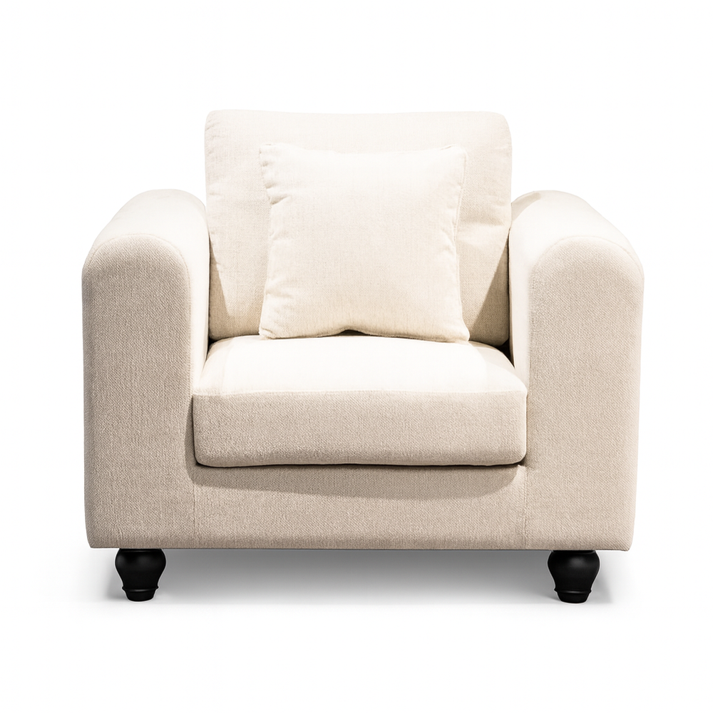 Pescara Single Seater Sofa Lifestyle Image from Livingpoint