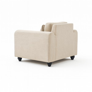 Pescara Single Seater Sofa Backside View from Living point